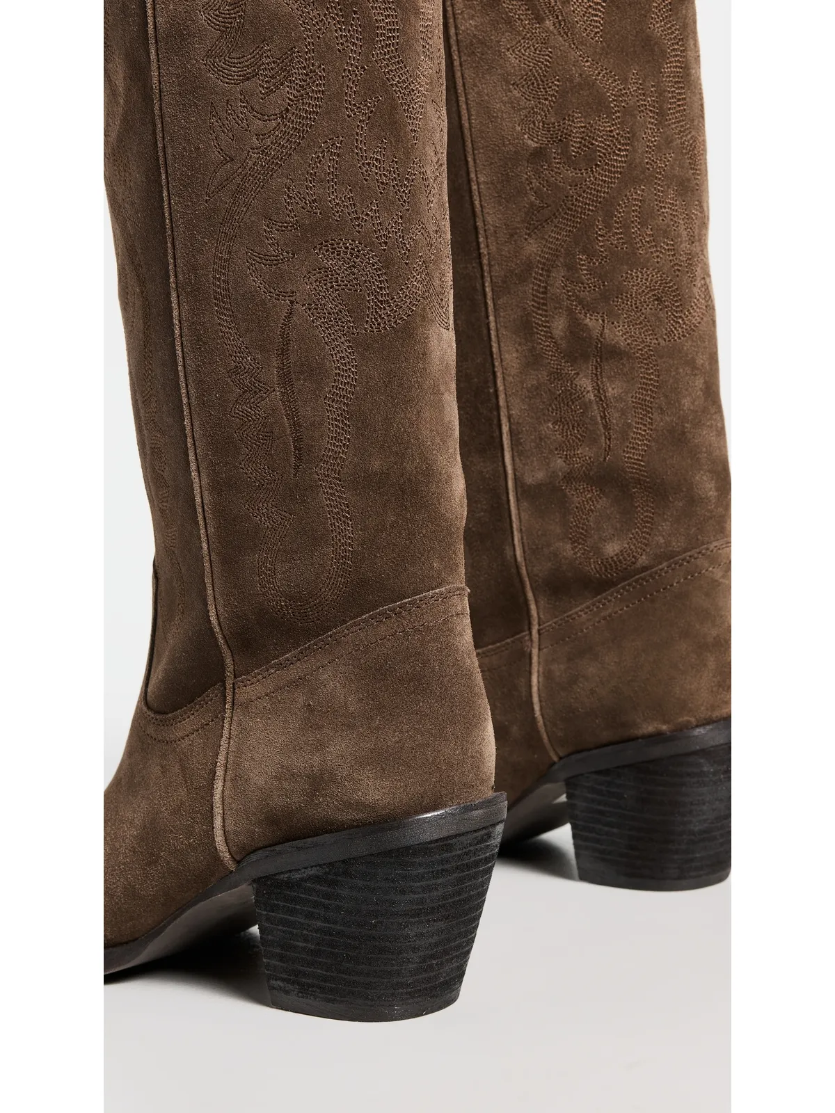 Jeffrey Campbell Rancher K ブーツ ブラウンスエード - 画像5