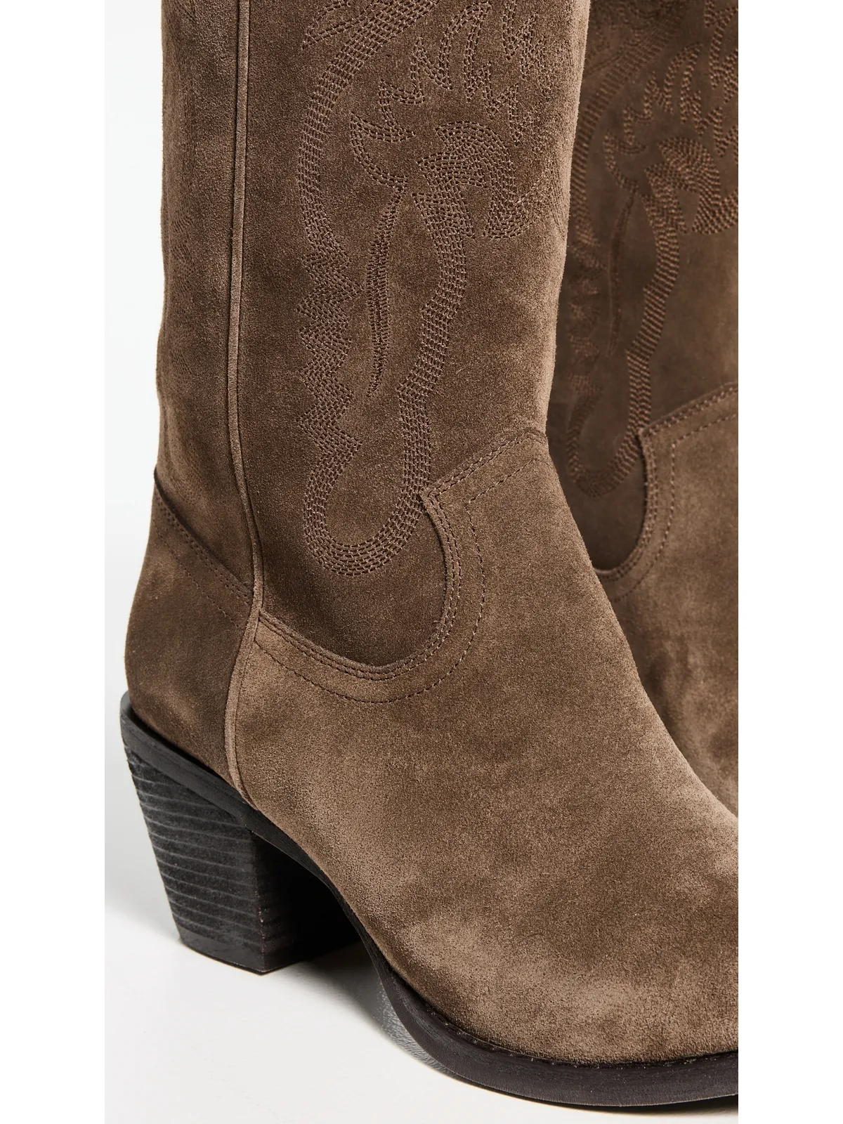 Jeffrey Campbell Rancher K ブーツ ブラウンスエード - 画像6