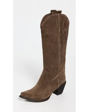 Jeffrey Campbell Rancher K ブーツ ブラウンスエード - サムネイル2