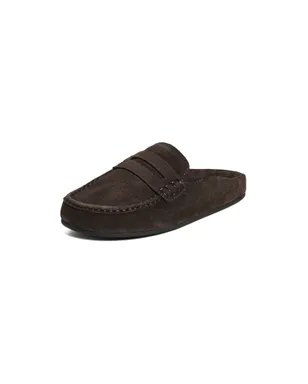 Jeffrey Campbell Miles Mules ブラウン スエード - サムネイル1
