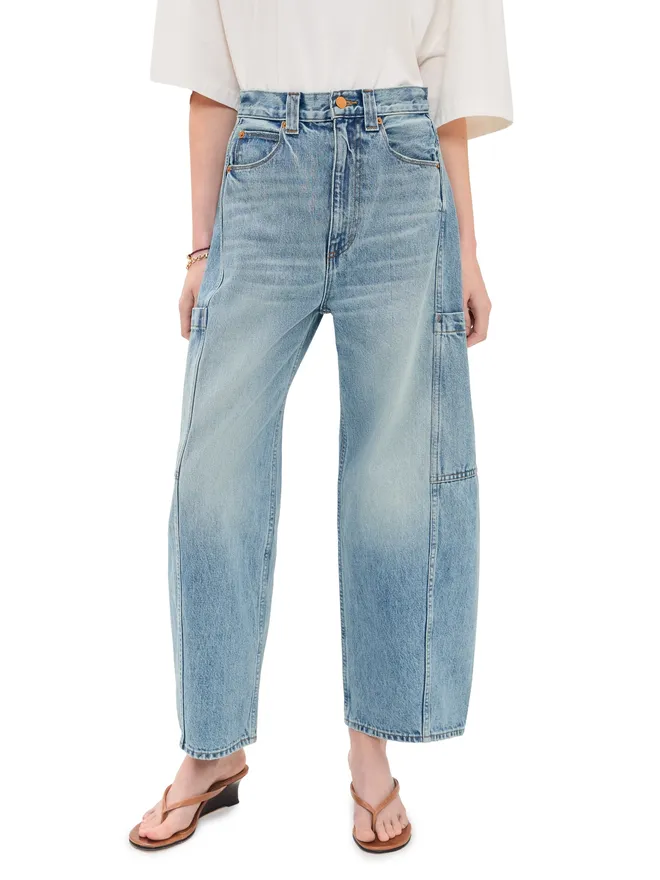 Jamie Haller Jamie Haller クロップペインター ジーンズの商品画像