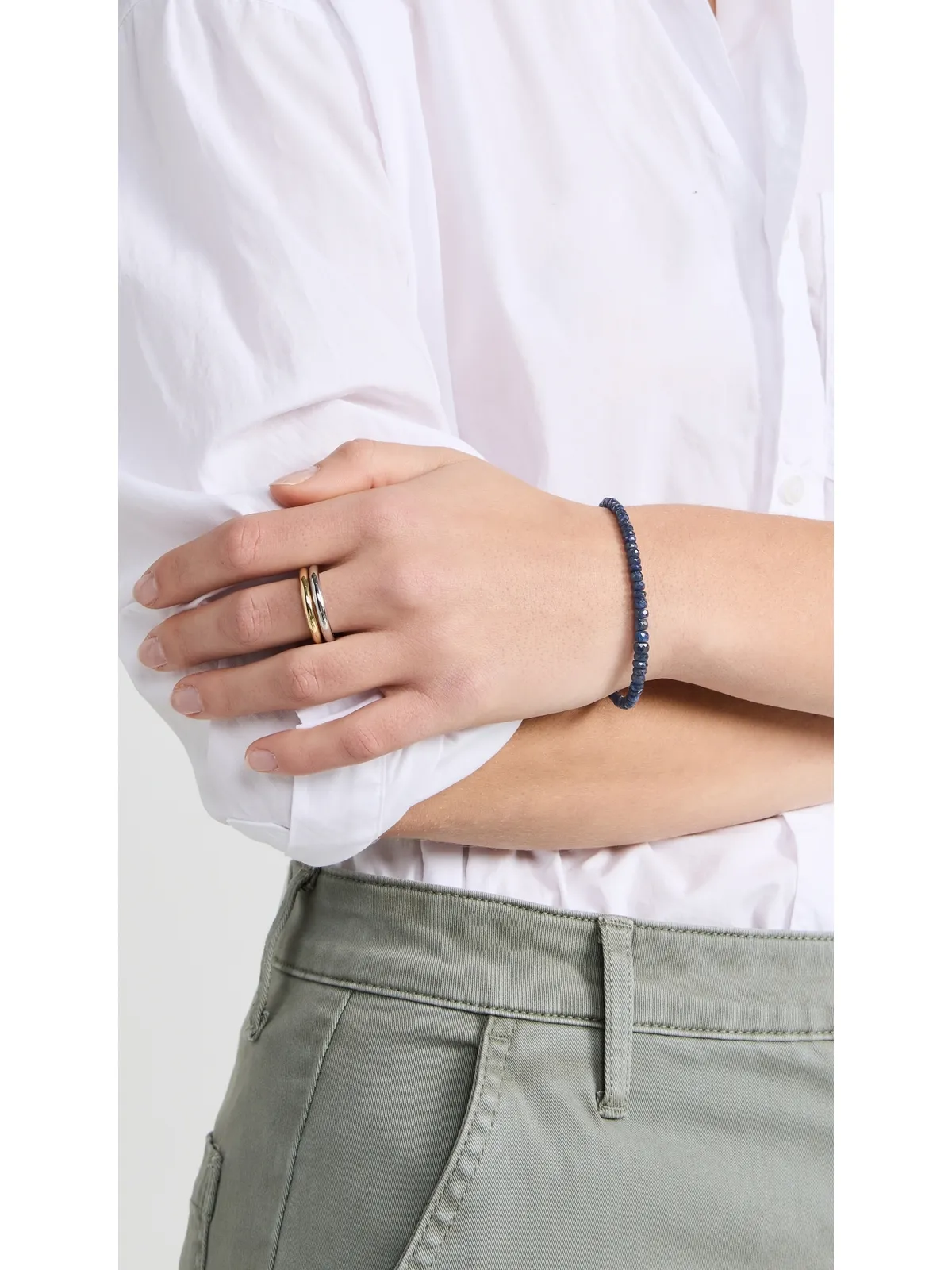 JIA JIA 14k セプテンバー誕生石 ブレスレット サファイア - 画像3