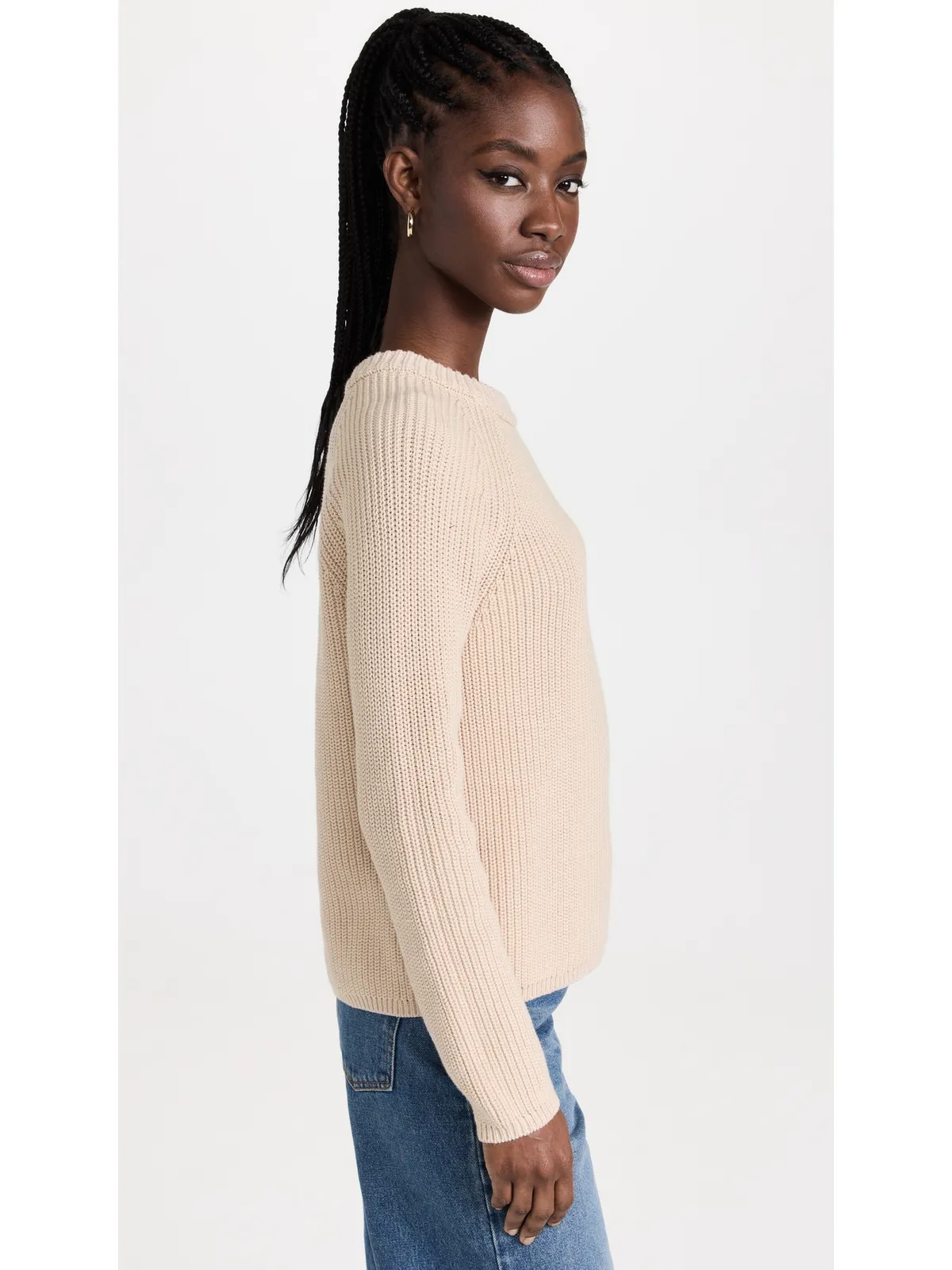 Jenni Kayne コットン フィッシャーマンセーター - 画像4