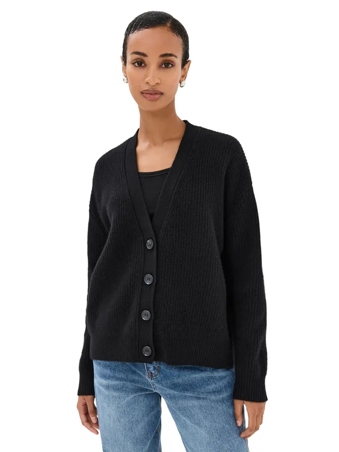 Jenni Kayne Jenni Kayne クロップド カシミヤ コクーン カーディガンの商品画像