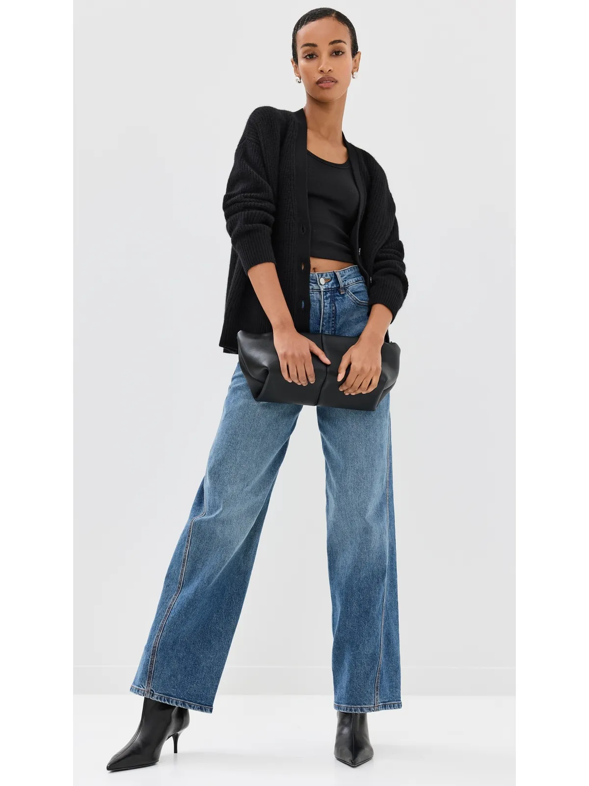Jenni Kayne クロップド カシミヤ コクーン カーディガン - 画像5