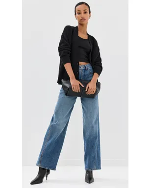 Jenni Kayne クロップド カシミヤ コクーン カーディガン - サムネイル5