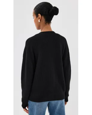 Jenni Kayne クロップド カシミヤ コクーン カーディガン - サムネイル3