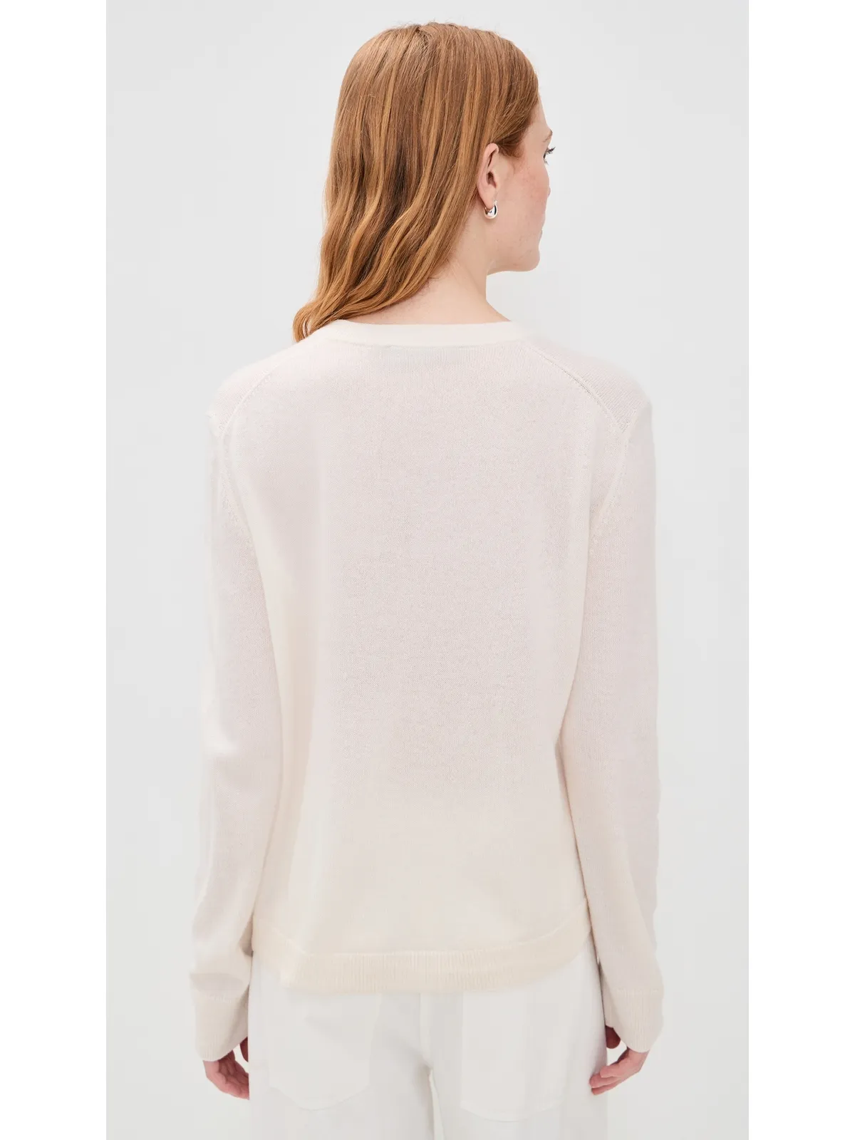 Jenni Kayne Flynn カシミヤ Vネック トップ - 画像3