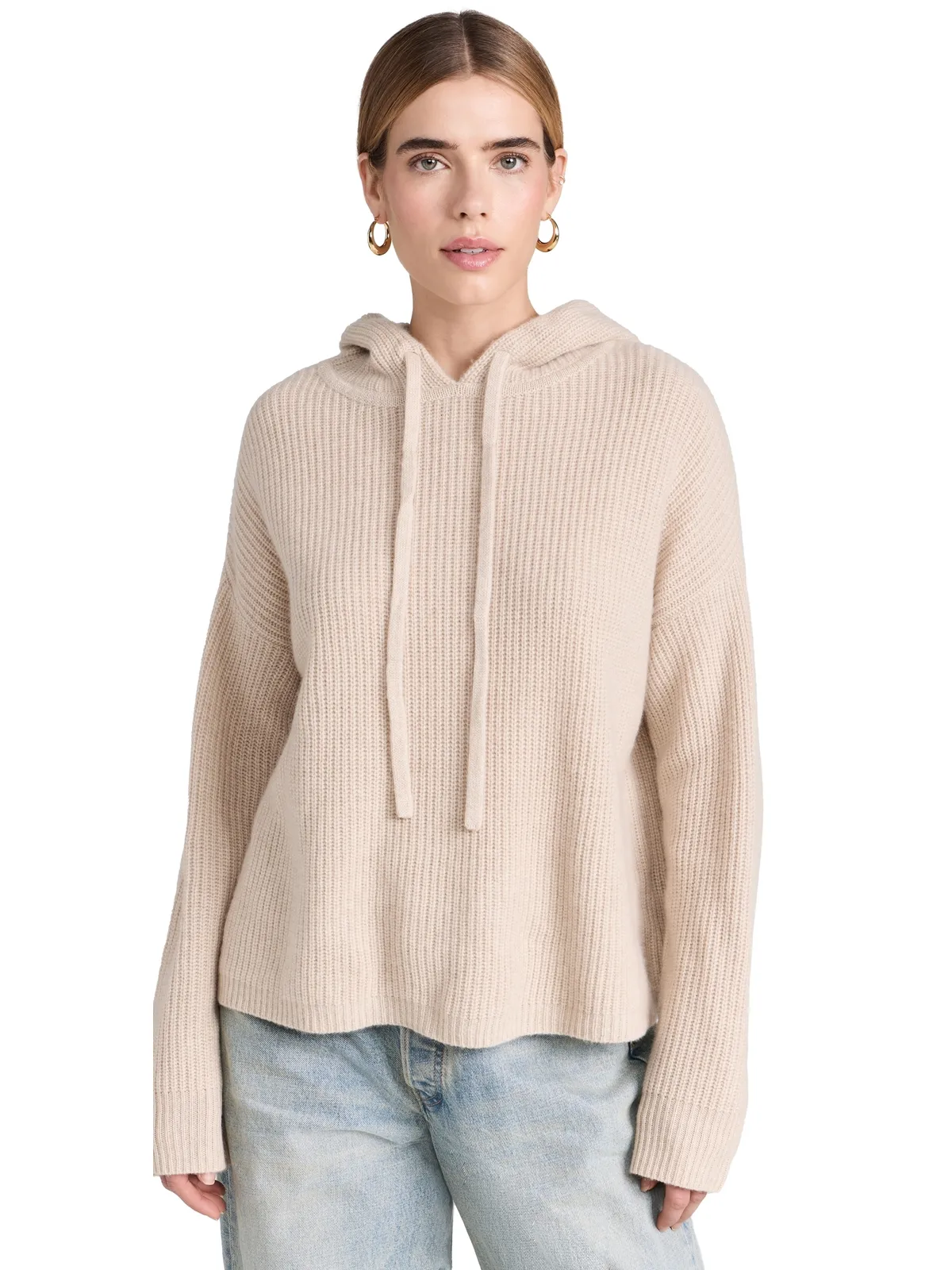 Jenni Kayne カシミア フィッシャーマン フーディ - 画像1