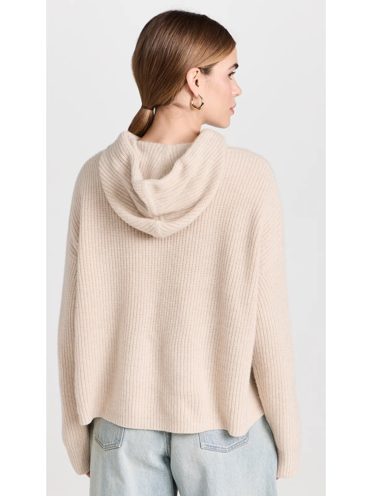 Jenni Kayne カシミア フィッシャーマン フーディ - 画像3