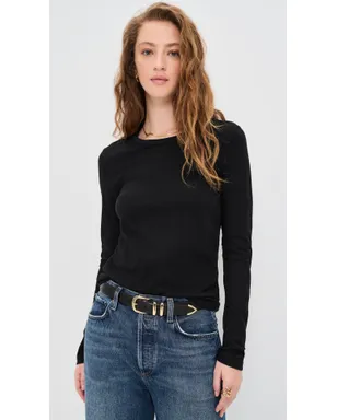 Jenni Kayne ロングスリーブ・スリムTシャツ - サムネイル2