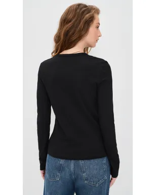 Jenni Kayne ロングスリーブ・スリムTシャツ - サムネイル3