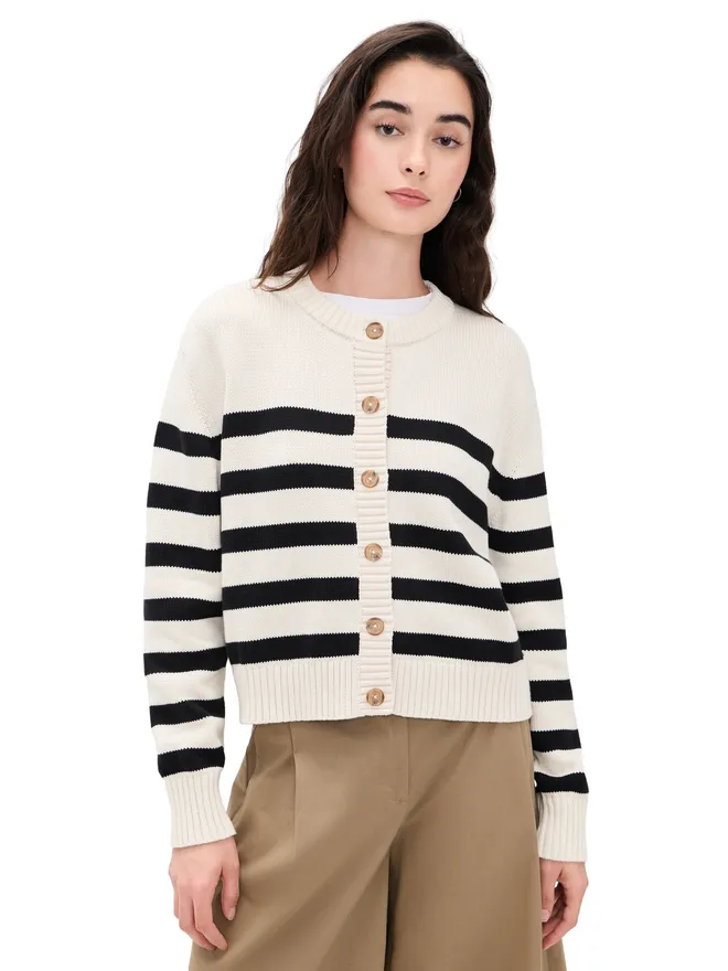Jenni Kayne Jenni Kayne ミレン ボーダーカーディガンの商品画像