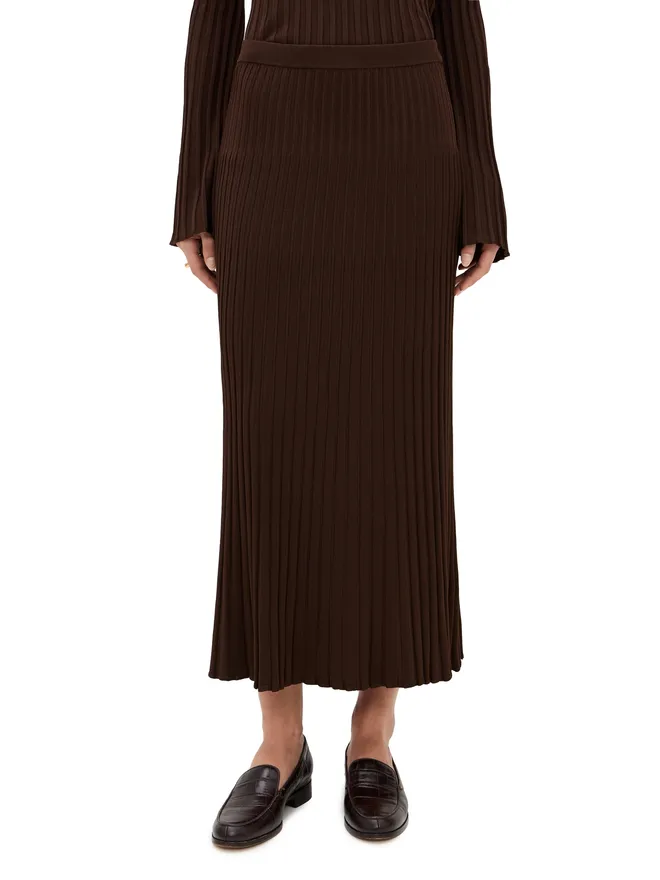 Jenni Kayne Jenni Kayne ペネロペスカート チョコレートの商品画像