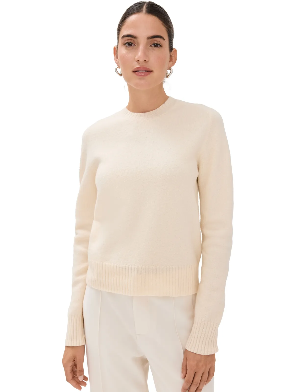 Jil Sander ロングスリーブセーター ナチュラル - 画像1