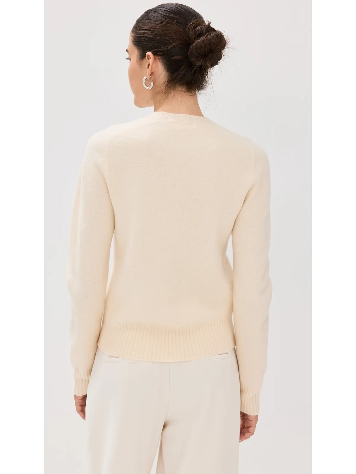 Jil Sander ロングスリーブセーター ナチュラル - 画像3