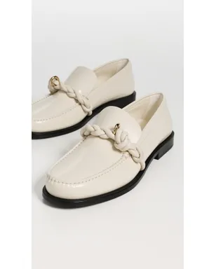 Jil Sander ローファー エッグシェル - サムネイル5