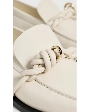 Jil Sander ローファー エッグシェル - サムネイル6