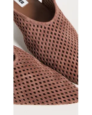 ビンテージ Jil Sander スリングバックフラット アンバー - サムネイル6