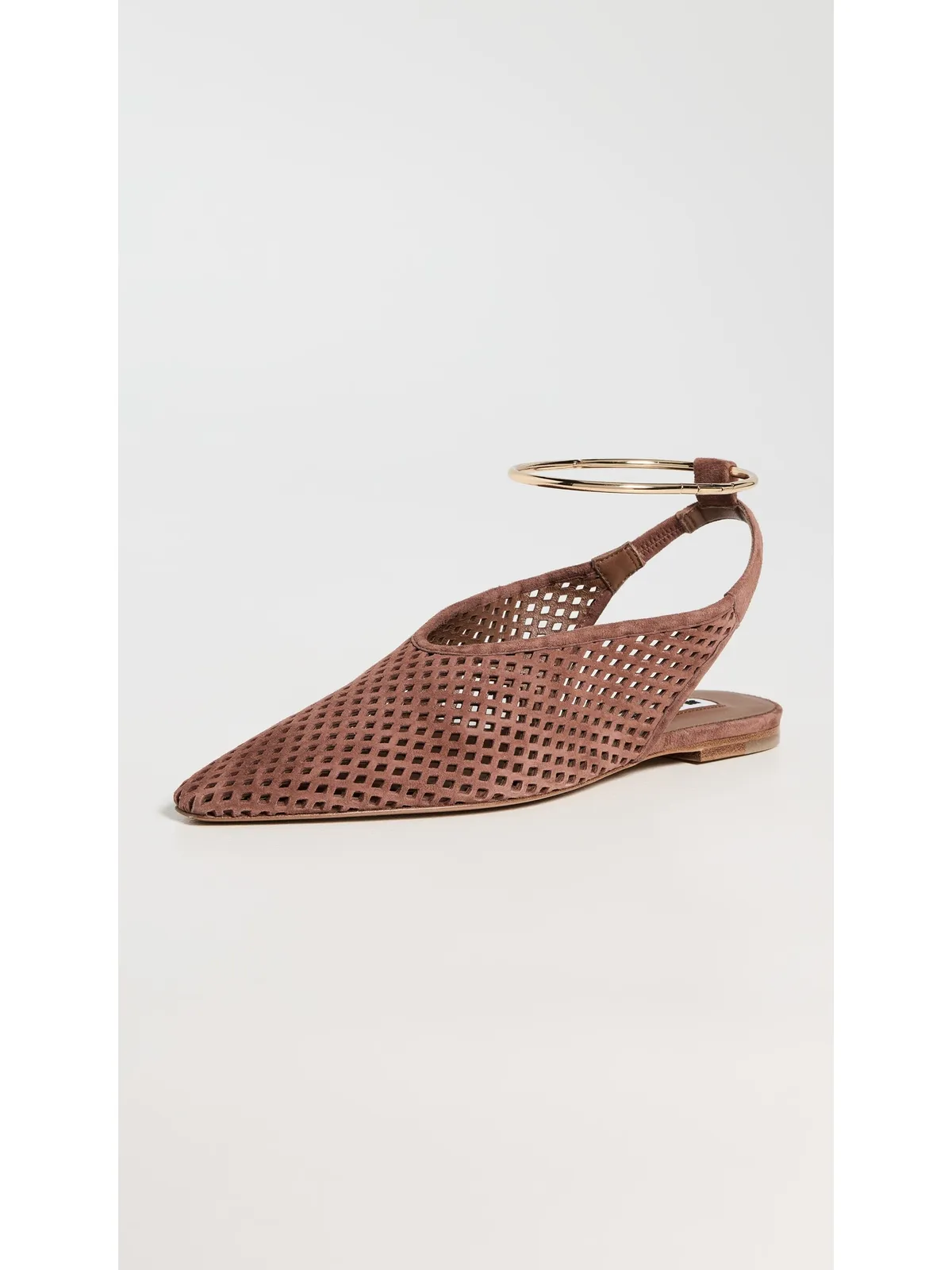 ビンテージ Jil Sander スリングバックフラット アンバー - 画像2
