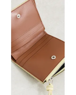 Jil Sander ミニ フレンチ ジロ ウォレット タン - サムネイル5