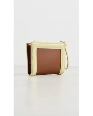 Jil Sander ミニ フレンチ ジロ ウォレット タン - サムネイル3