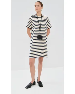 Jil Sander ショートスリーブドレス マリニエール - サムネイル5