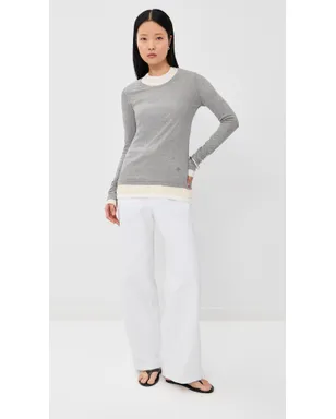 Jil Sander ロングスリーブ レイヤードTシャツ マルチカラー - サムネイル5