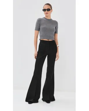 ビンテージ Jil Sander ウールパンツ ブラック - サムネイル2