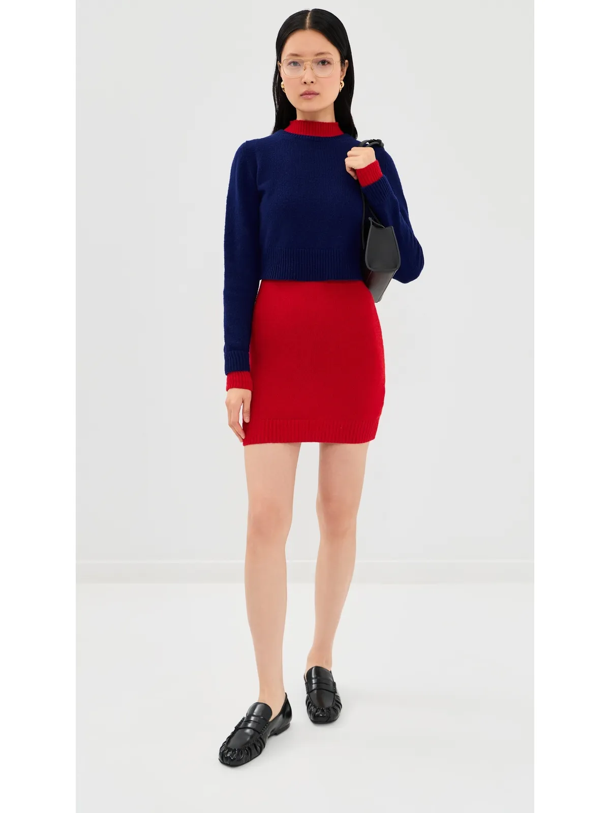 Jil Sander 長袖ダブルレイヤードミニドレス - 画像5
