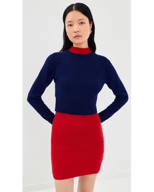 Jil Sander 長袖ダブルレイヤードミニドレス - サムネイル2