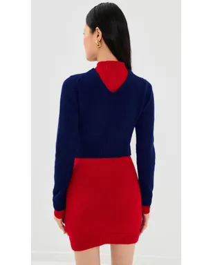 Jil Sander 長袖ダブルレイヤードミニドレス - サムネイル3