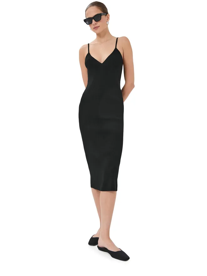 Jil Sander Jil Sander ノースリーブドレス ブラック 32の商品画像