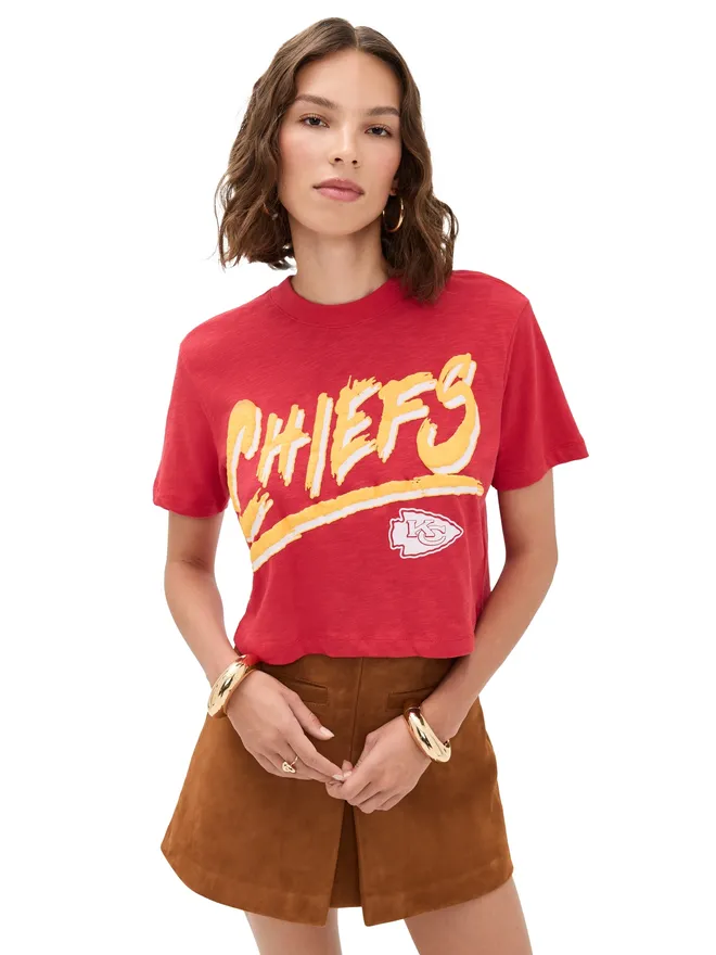 Junk Food Junk Food チーフス・スリル MN クロップTシャツの商品画像