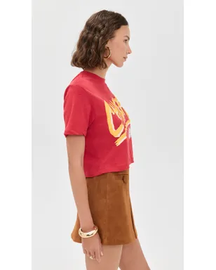 Junk Food チーフス・スリル MN クロップTシャツ - サムネイル4