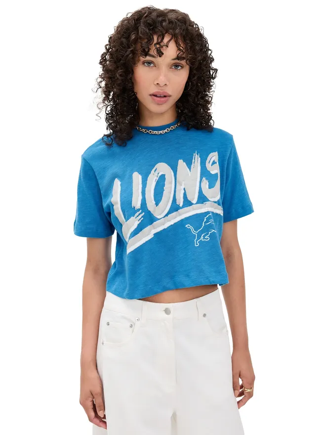 Junk Food Junk Food ライオンズ Thrill クロップTシャツ ライオンズブルーの商品画像