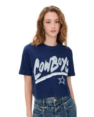 Junk Food カウボーイズ・スリル・クロップTシャツ - サムネイル1