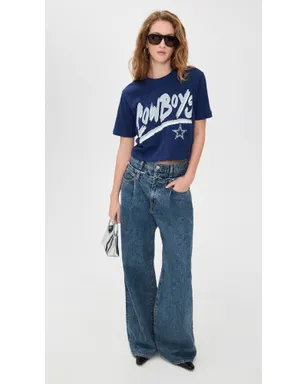 Junk Food カウボーイズ・スリル・クロップTシャツ - サムネイル5