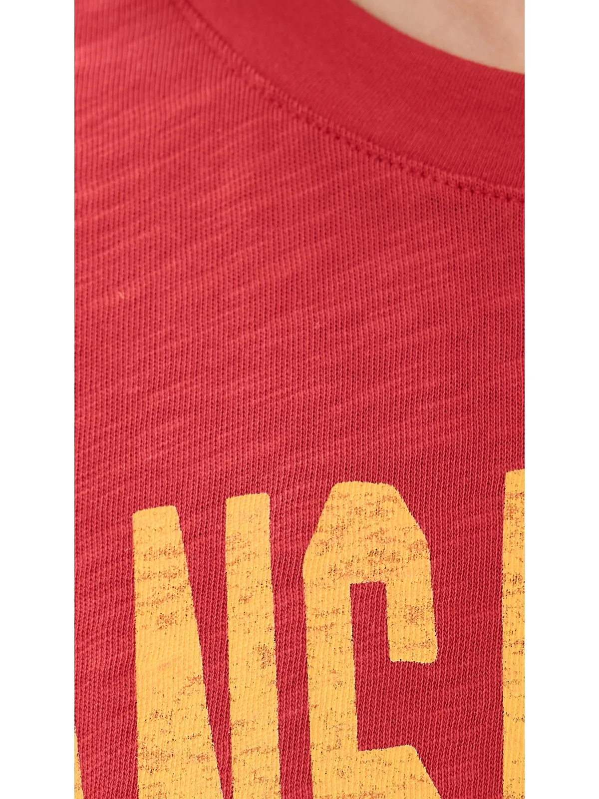 Junk Food チーフス クロップドTシャツ - 画像6