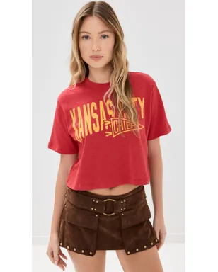 Junk Food チーフス クロップドTシャツ - サムネイル2
