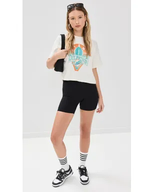 Junk Food ドルフィンズ クロップドTシャツ - サムネイル5