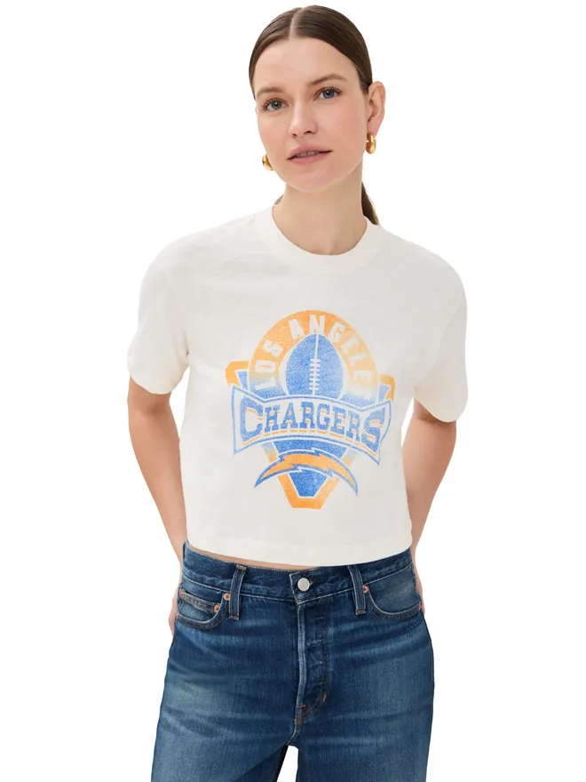 Junk Food Junk Food チャージャーズ モックネック クロップ Tシャツの商品画像