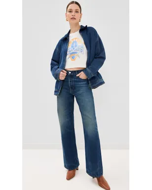 Junk Food チャージャーズ モックネック クロップ Tシャツ - サムネイル5