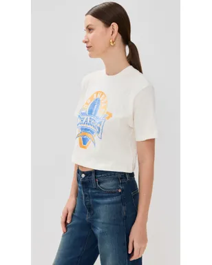 Junk Food チャージャーズ モックネック クロップ Tシャツ - サムネイル4