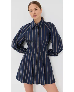 AnOnlyChild Stonia Dress Navy Multi - サムネイル2