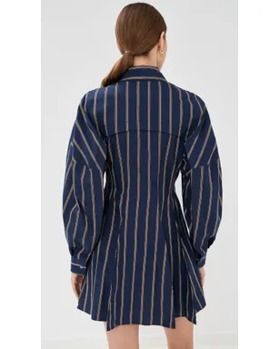 AnOnlyChild Stonia Dress Navy Multi - サムネイル3