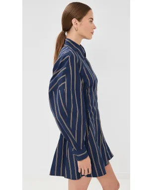 AnOnlyChild Stonia Dress Navy Multi - サムネイル4