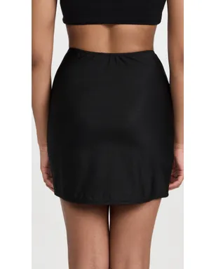 Only Hearts セカンドスキン ショート半スリップ ブラック - サムネイル3