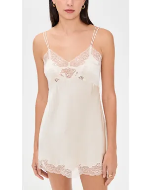 Only Hearts シルク・シャルムーズ・ミニ・スリップ - サムネイル2