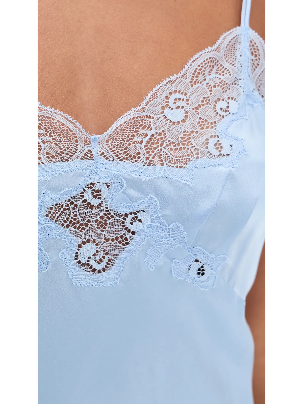 Only Hearts シルク・シャルムーズ ミニ・スリップ Cascade - 画像6